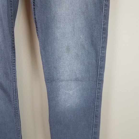 7FAM Gwenevere Skinny Stretch Grey Ankle Jeans - Picture 9 of 11